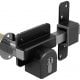 Gatemate 1490096 Euro P11 Long Throw Double Lock, Black/Stainless Steel, 70 mm