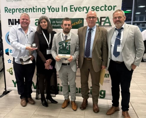 Apprentice of the Year at the Association of Fencing Industries (AFI) Fencing Awards 2025