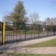A photo of a Knight Fencing installation at Mundham School