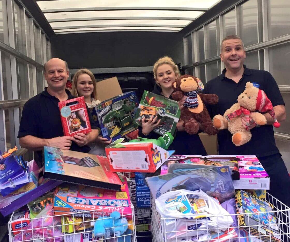 Spirit FM Toy Appeal 2016 Knight Fencing