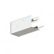 Galvanised mortice arris rail bracket