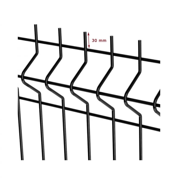 A photo of NYLOFOR 3D - Basic fence panel for low levels of boundary security