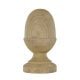 Timber acorn finial fence post topper