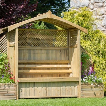 Hampshire Arbour with Storage Box