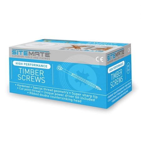 High-performance timber screws for fencing and woodworking projects.