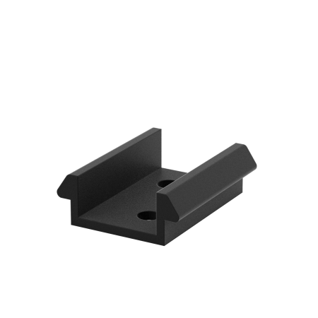 Capping Rail Clip For Fencemate DuraPost in black