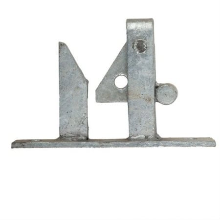 Galvanised field gate auto latch