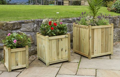 Cambridge wooden Planters