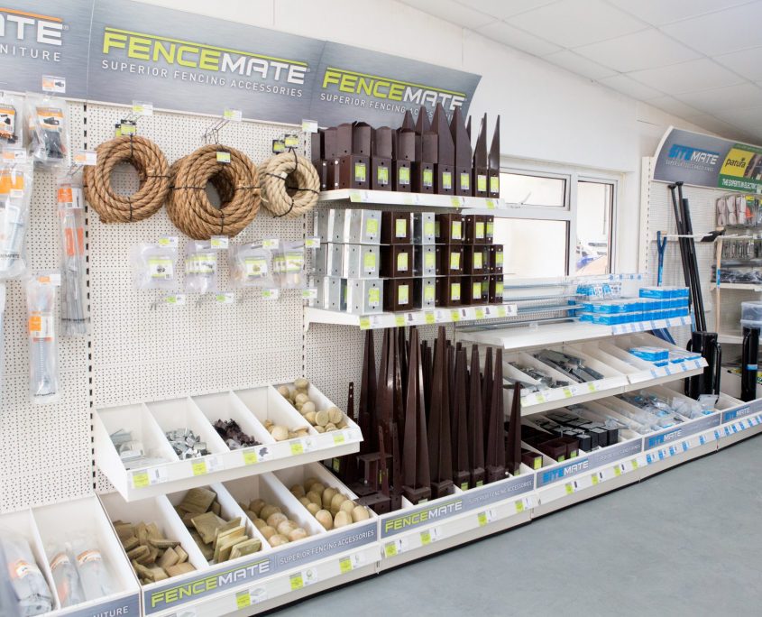 In store at Knight Fencing Chichester