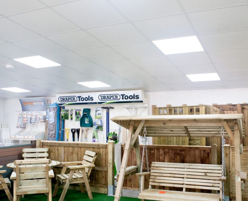 In store at Knight Fencing Chichester