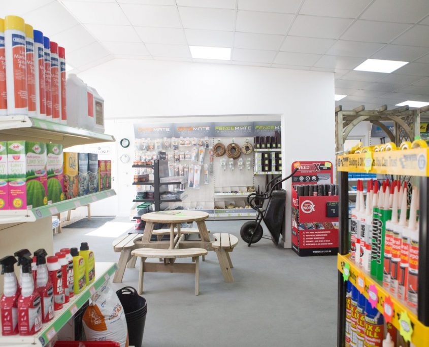 In store at Knight Fencing Chichester