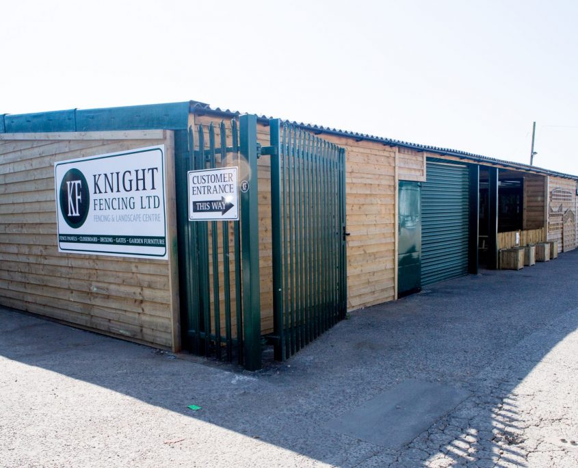 Knight Fencing Store sign