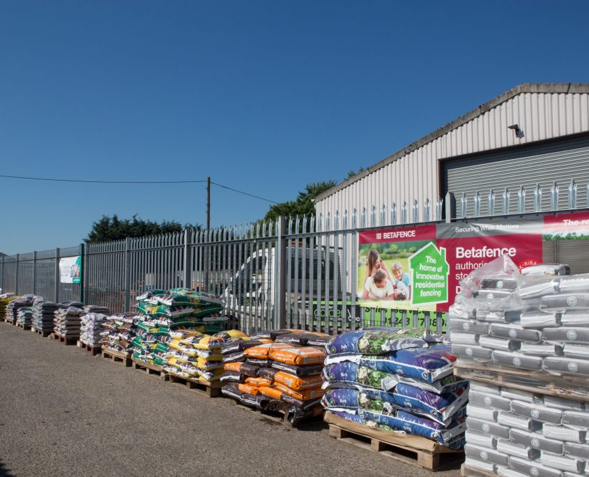 Yard at Chichester Knight Fencing Shop