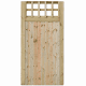 Matchboard Gate with Trellis