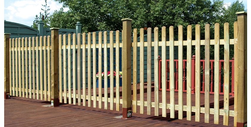 Photo of Palisade Picket Fencing