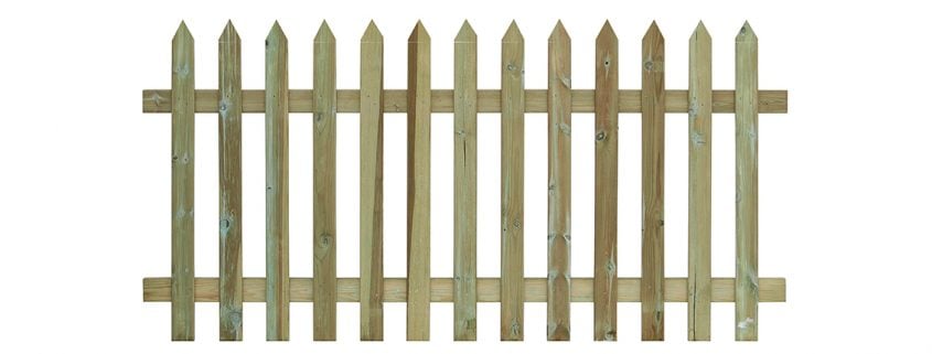 Photo of a Pointed top Palisade Fencing