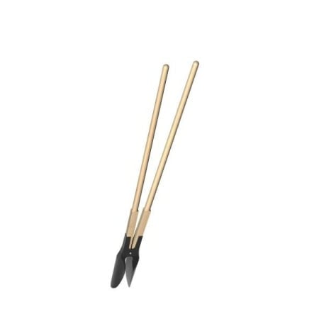 Mini Post Hole Digger with wood handles