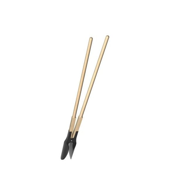 Mini Post Hole Digger with wood handles