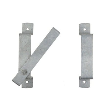 Galvanised slip rail bracket