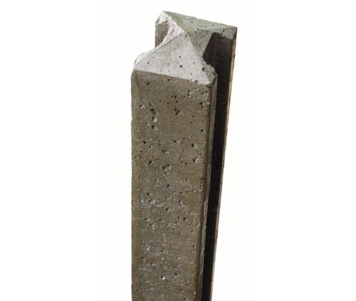 Slotted Concrete Post Slotted concrete fence post