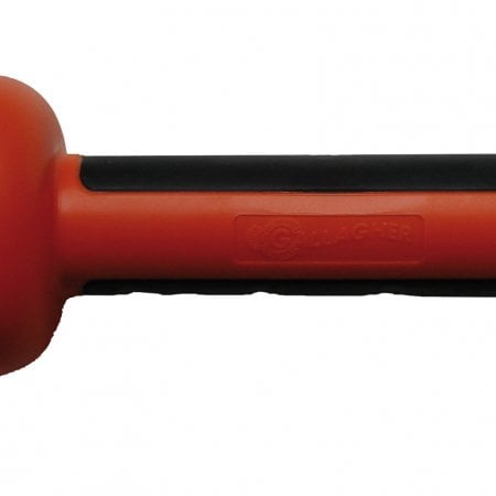 Soft Touch Gate Handle Orange for Tape