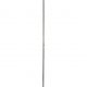 Galvanised stretcher bar for chain link fencing
