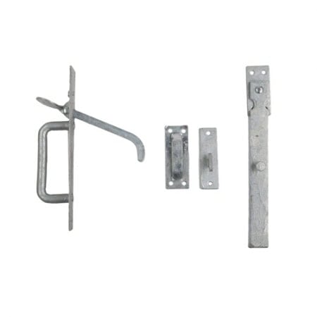 Galvanised Suffolk gate latch