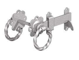 Twisted ring latch