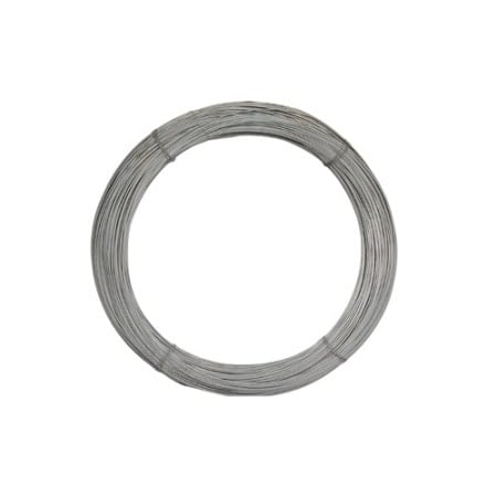 Coil of galvanised line wire