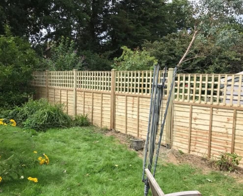 Waney Edge Fence Panels