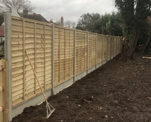 Waney Edge Fence Panels