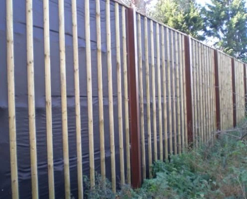 absorbant acoustic fencing