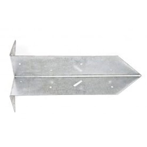 Galvanised steel arris rail bracket