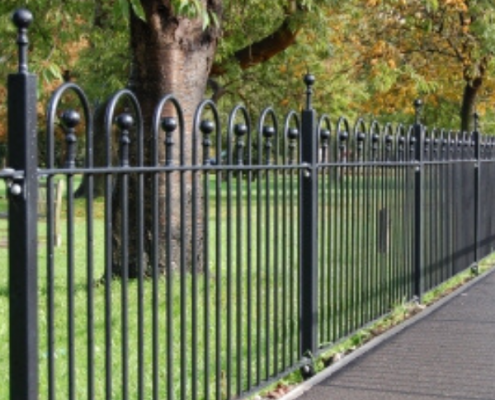 bow top railings