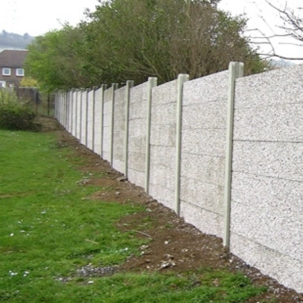 concrete wall panel fencing