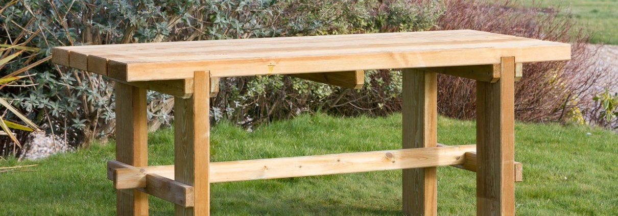 Zest Rebecca Wooden Outdoor Dining Table